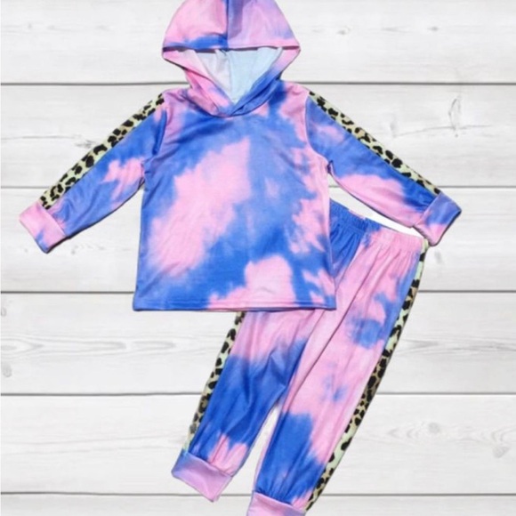 Girl’s lounge set boutique jogger set - Picture 1 of 1